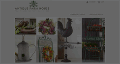 Desktop Screenshot of antiquefarmhouse.com